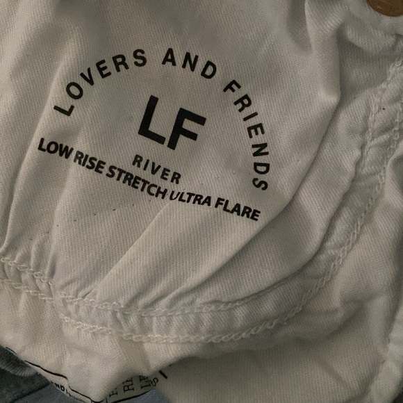 Lovers and Friends / River Low Rise ultra Flare in Key west light wash jeans 31 - Picture 6 of 9